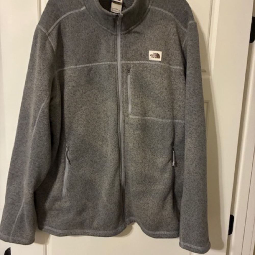 The North Face Charcoal Zip-Up Fleece